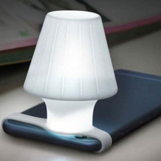 Lampička na rozptýlenie svetla z mobilu