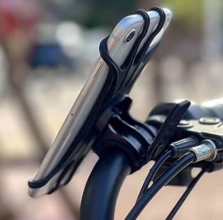Univerzálny držiak mobilného telefónu na bicykel