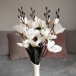 Umelé kvety do vázy - biele