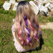 Farebné predĺženie vlasov - ružové
