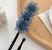 Spona do vlasov kvety - modrá