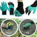 Záhradnícke rukavice pre jednoduché hrabanie