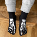 Prstové ponožky - kostlivec