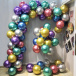 Metalické balóniky 50 ks