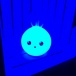 Detská lampička - modrá