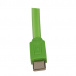 Dátový USB kábel zelený
