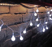 LED svetelná reťaz malé žiarovky - studené svetlo
